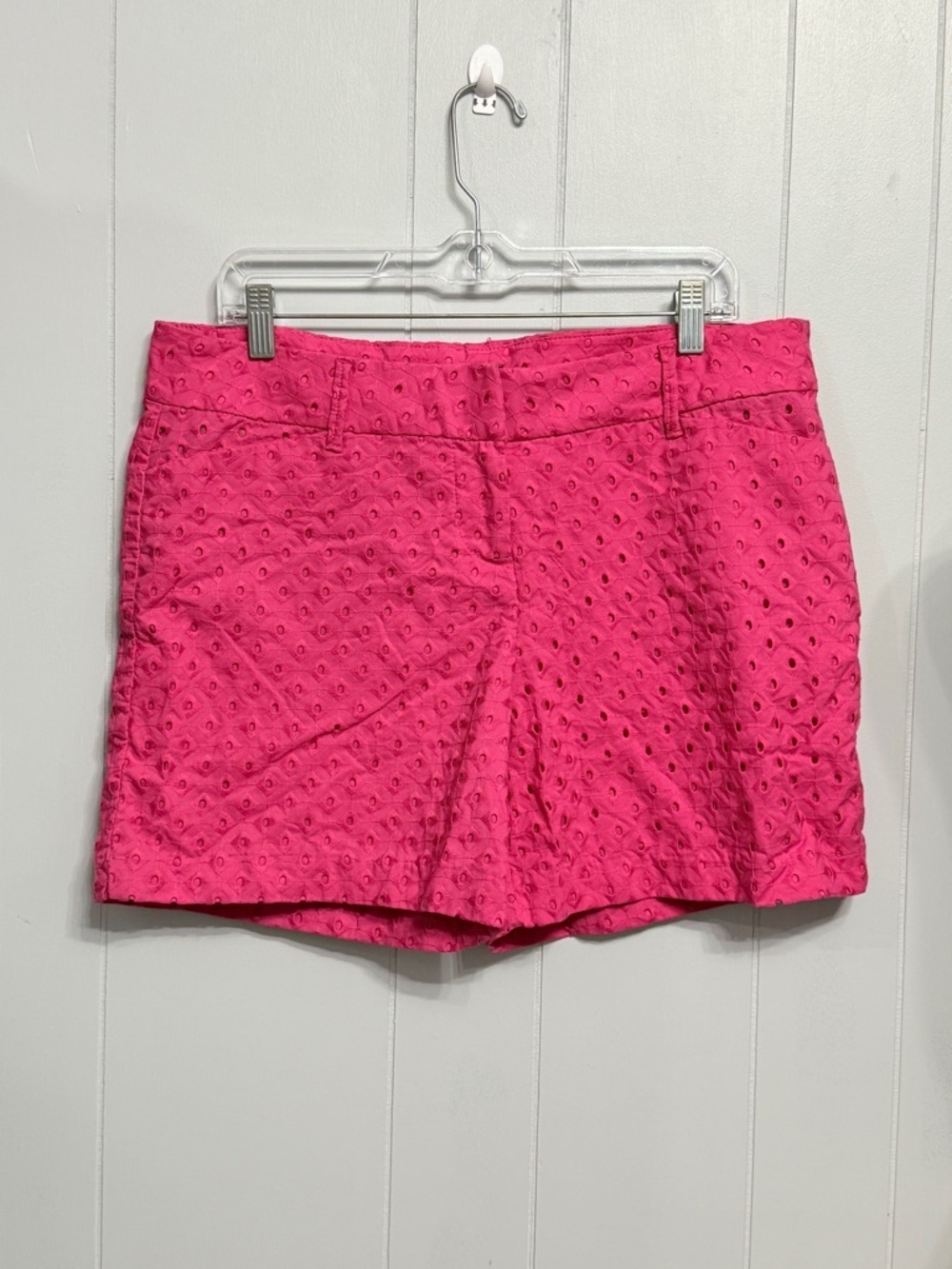 #8) Pink Eyelet Women's 5” Shorts